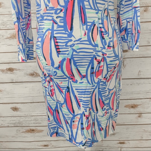 Lilly Pulitzer Red Right Return RRR Marlowe Dress - Picture 5 of 7